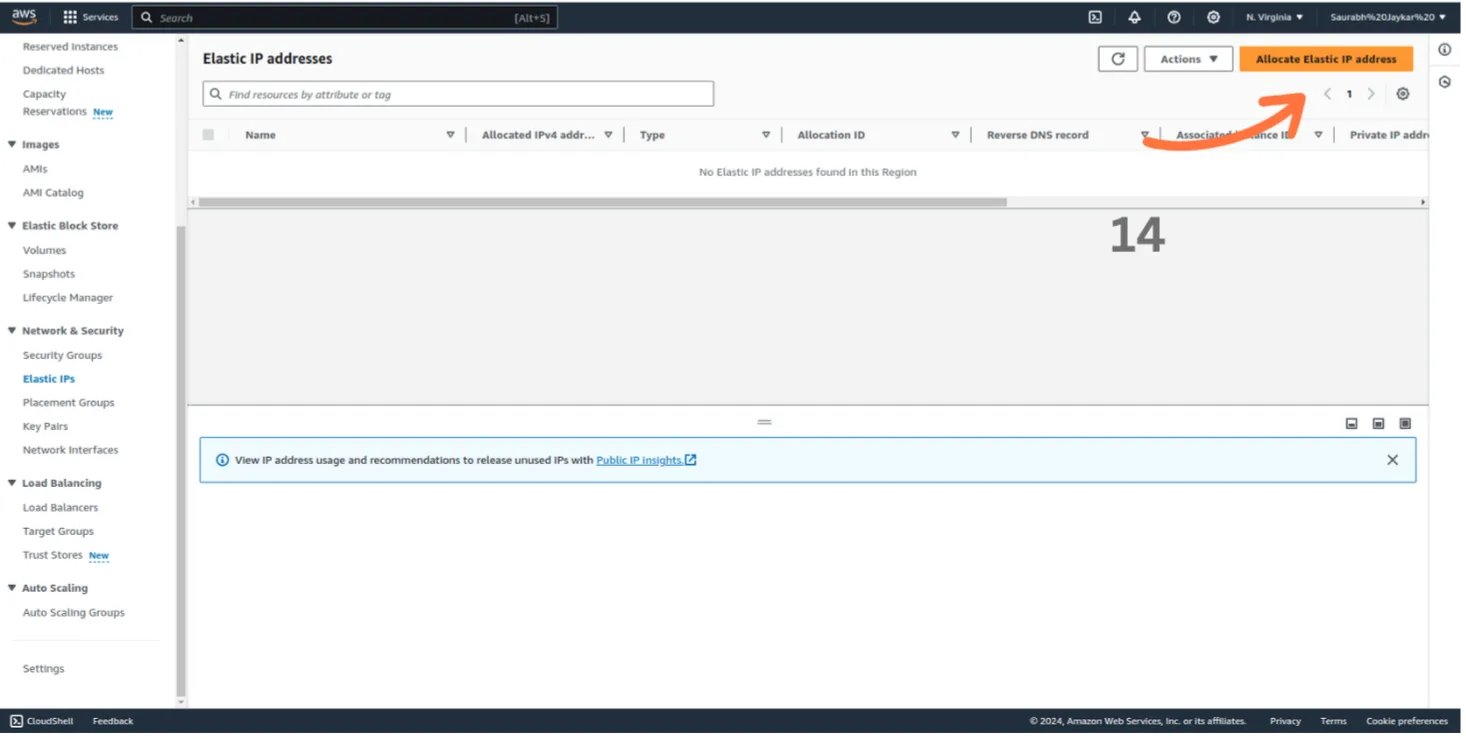 aws login
