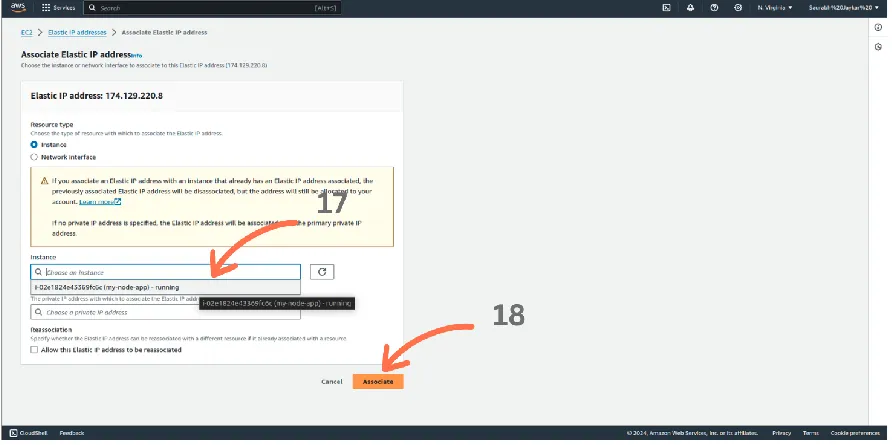 aws login