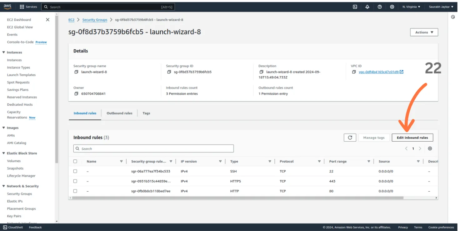 aws login