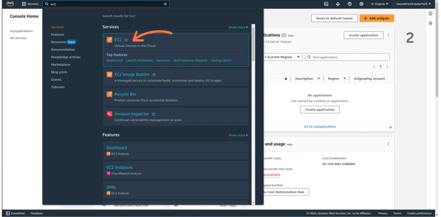 aws login