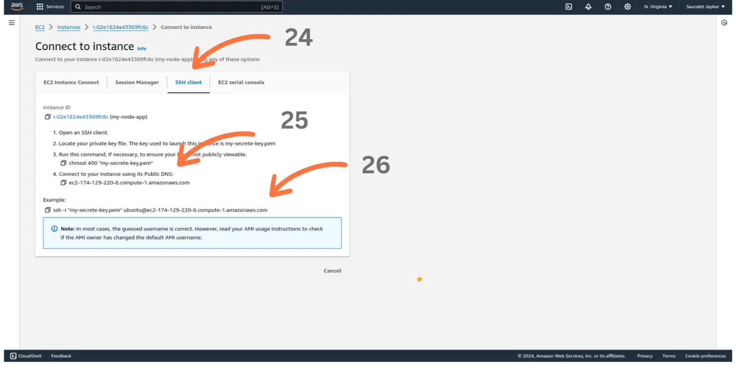 aws login