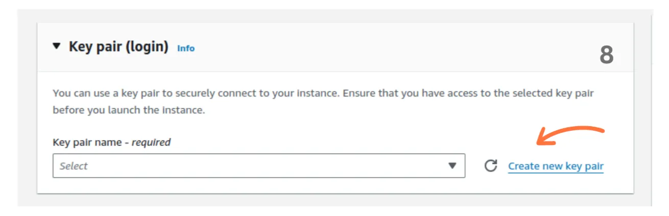aws login